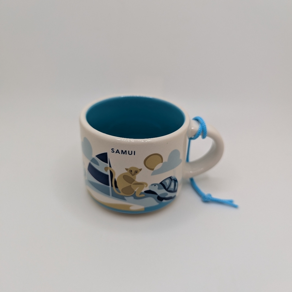Starbucks Samui Ceramic Mini Mug Ornament BNWT